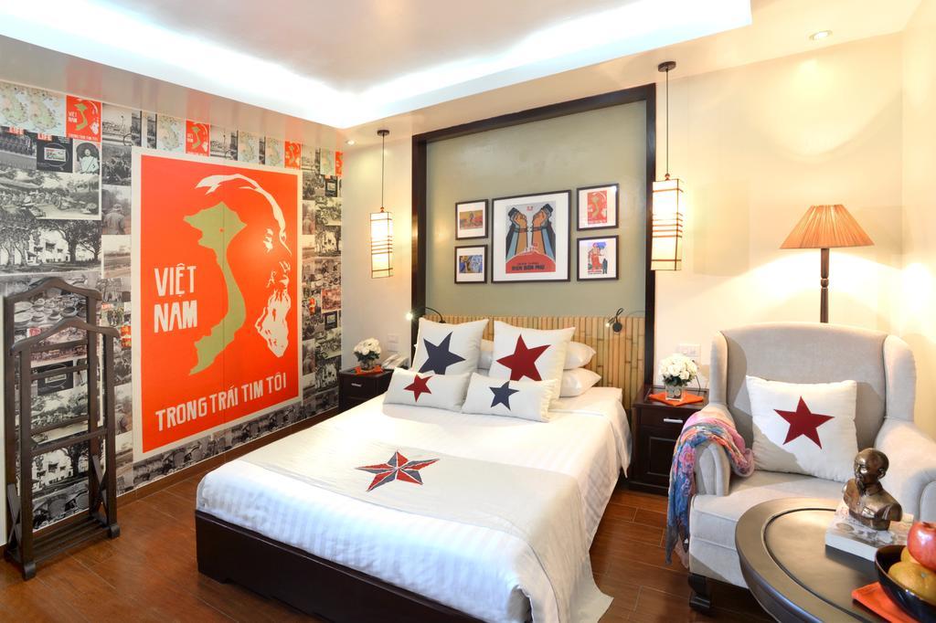 Hanoi Finnegans Hotel Rum bild
