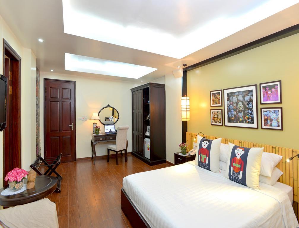 Hanoi Finnegans Hotel Rum bild